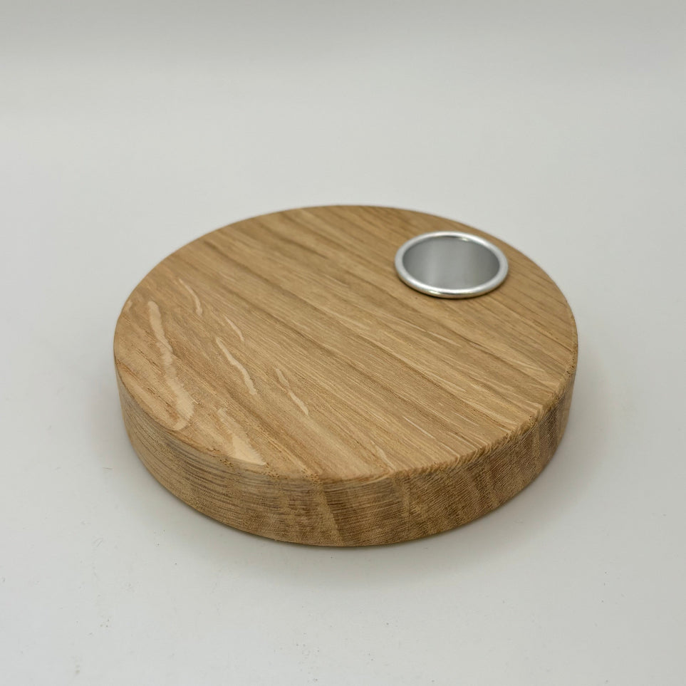 Sockel Rund 99mm mit Kerzentülle