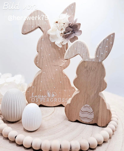 Osterhase klein Blanko