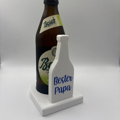 3D-Druck Datei – Flaschenöffner im Bierflasche-Design mit Sockel