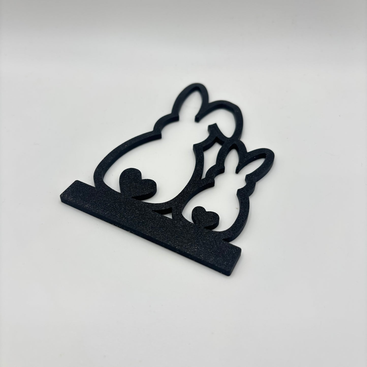 Schwarzer Einschieber Hasen für 3,5mm Sockel