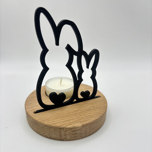 Schwarzer Einschieber Hasen für 3,5mm Sockel