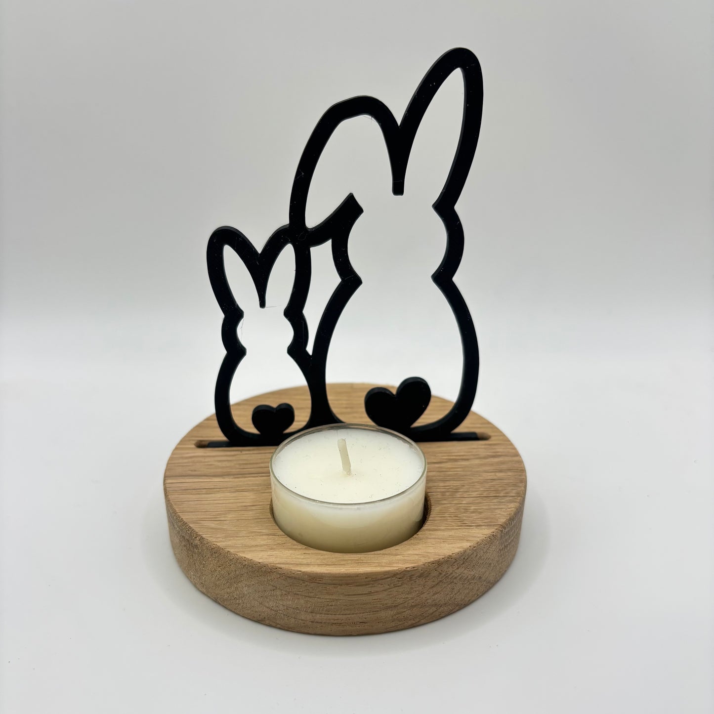 Schwarzer Einschieber Hasen für 3,5mm Sockel