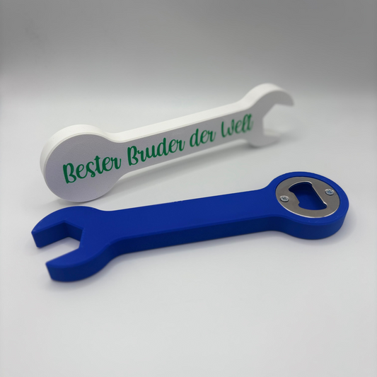 3D-Druck Datei – Flaschenöffner im Maulschlüssel-Design 🔧