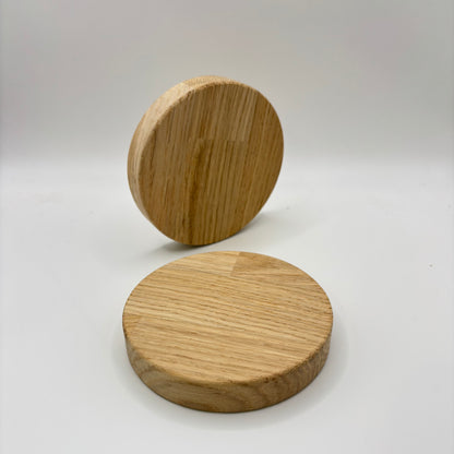 Runde Scheibe aus Eiche Neu in Ø99mm