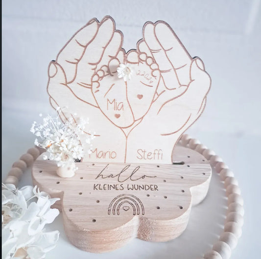 Wolke Sockel mit 3,5 mm Nut