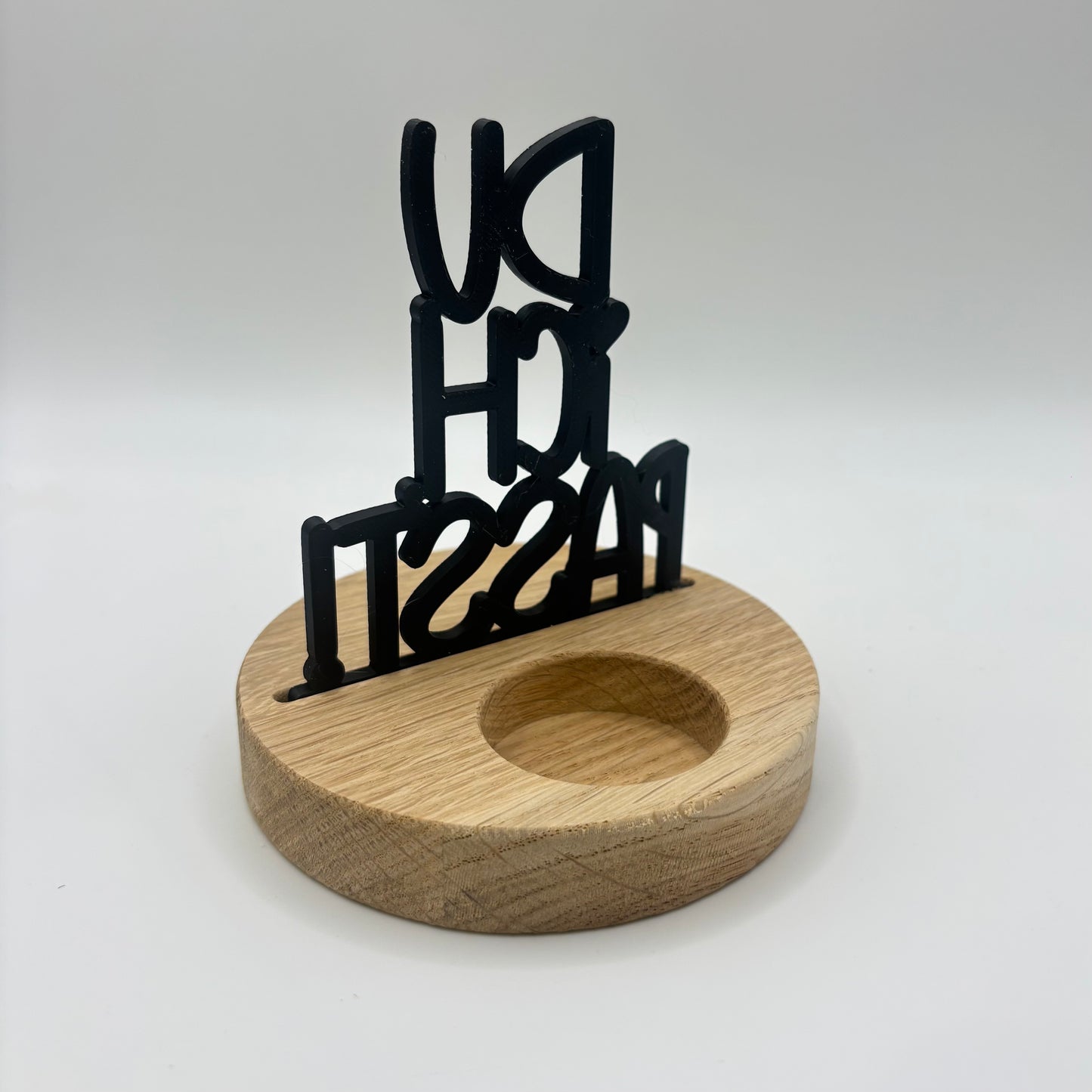 Schwarzer Einschieber Du Ich Passt für 3,5mm Sockel