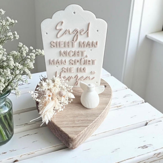 Herz Sockel mit 3,5 mm Nut