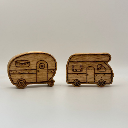 Wohnmobil Flaschenöffner fertig graviert