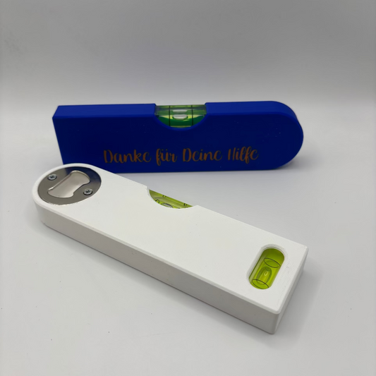3D-Druck Datei – Flaschenöffner im Wasserwaagen-Design